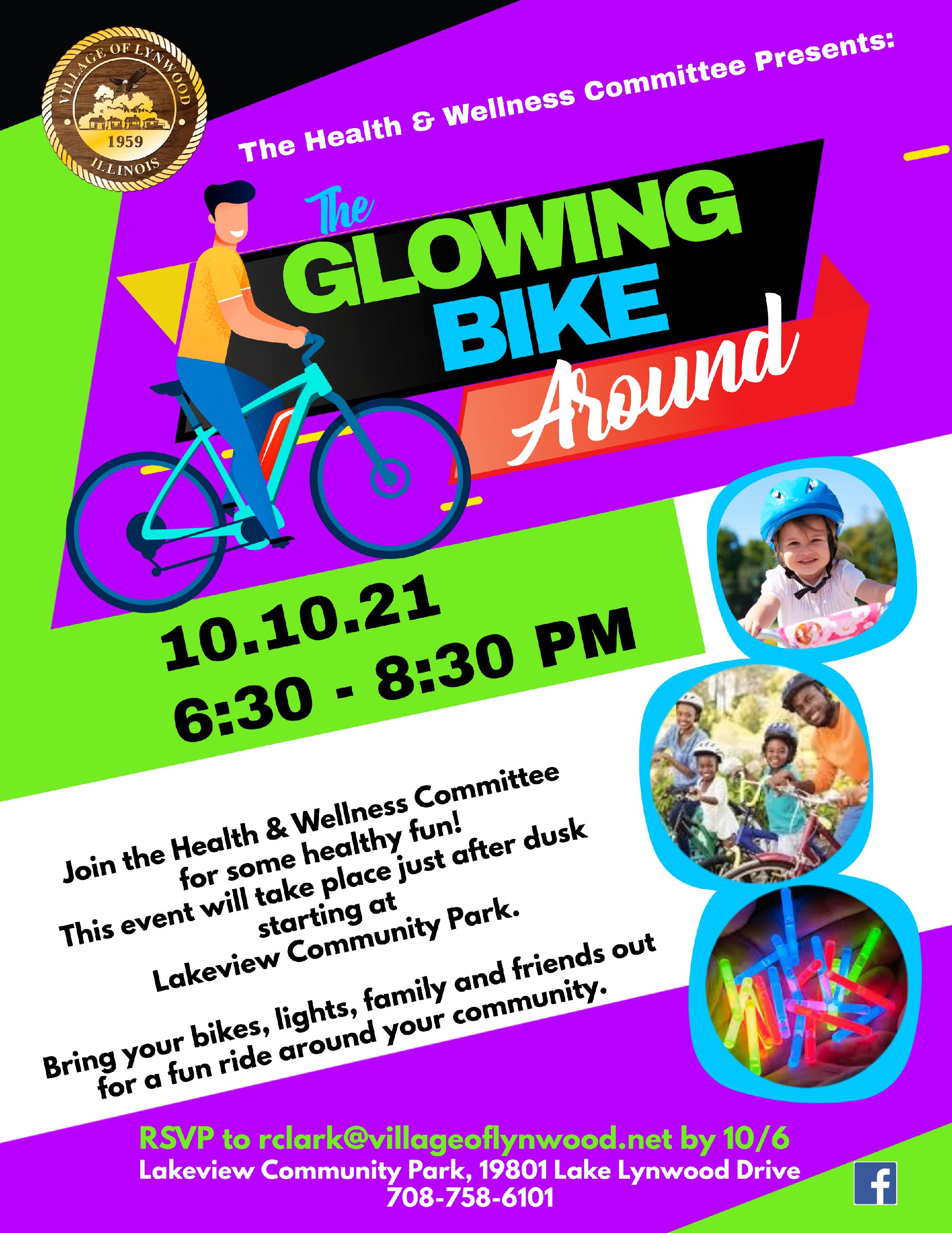 Glowing Bike Around Event